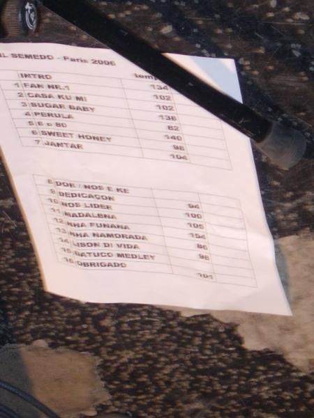 gil semedo tour 2006